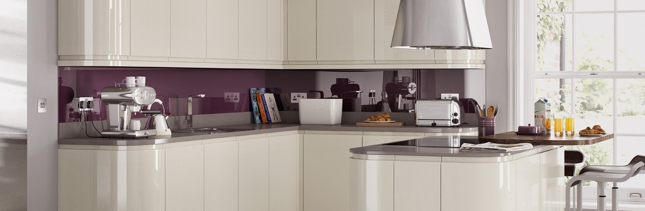 Handleless high gloss clasically chic-kitchen centre liverpool