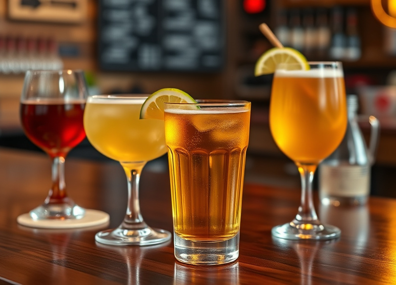 Are there gluten-free drink options on the menu?