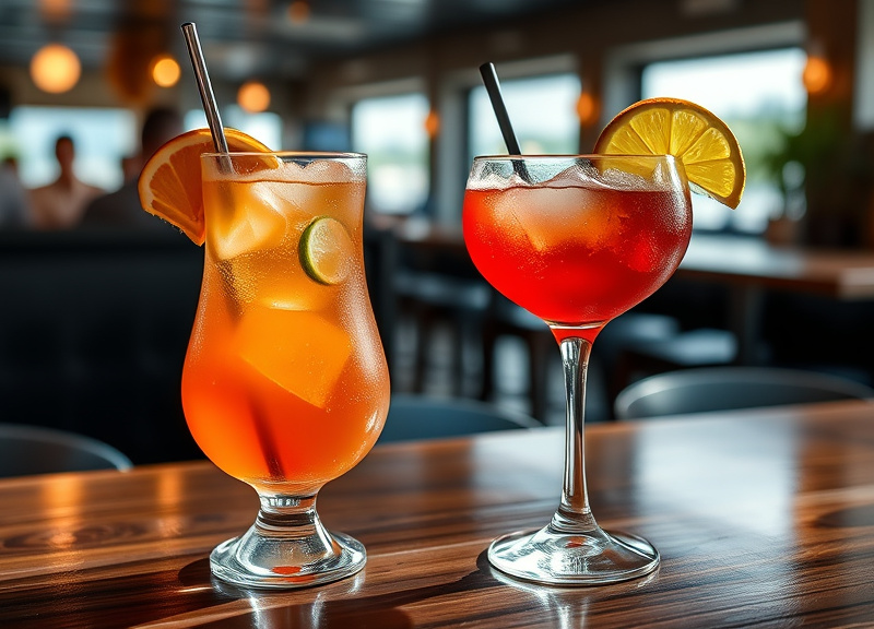 Can I order non-alcoholic versions of Boathouse's signature cocktails?