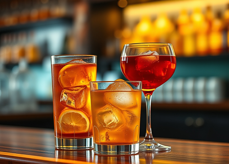 What is the price range of Big Whiskey's Signature Cocktails?